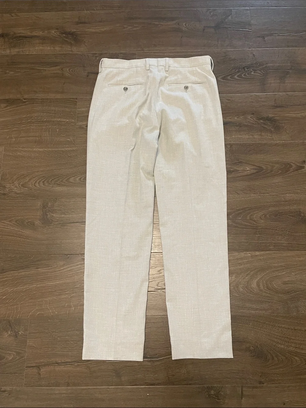 Men’s Zara Beige/Ivory Dress Pants, Size 31
